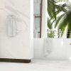 24x48 White Porcelain royal marble is floor and wall tile that comes with the satin finish. this tile is considered safe for wet areas