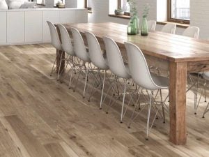 Selandia Miele is a porcelin tile with the look and style of barn wood. Imported from Spain