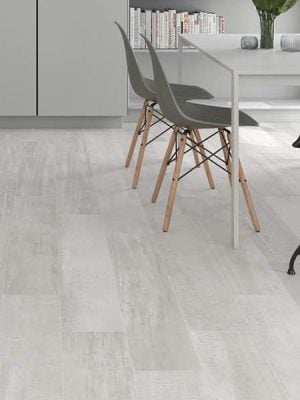 Gray wood look tile Palio White is a modern tile that has some concrete look elements.