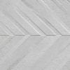 wall tile in chevron pattern in light grey color