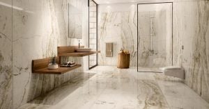 porcelain tile that looks like white onyx in the 24x48 size and the polished finish